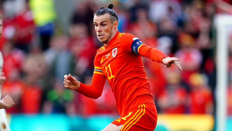 Gareth Bale was back in the Wales team to face Belgium