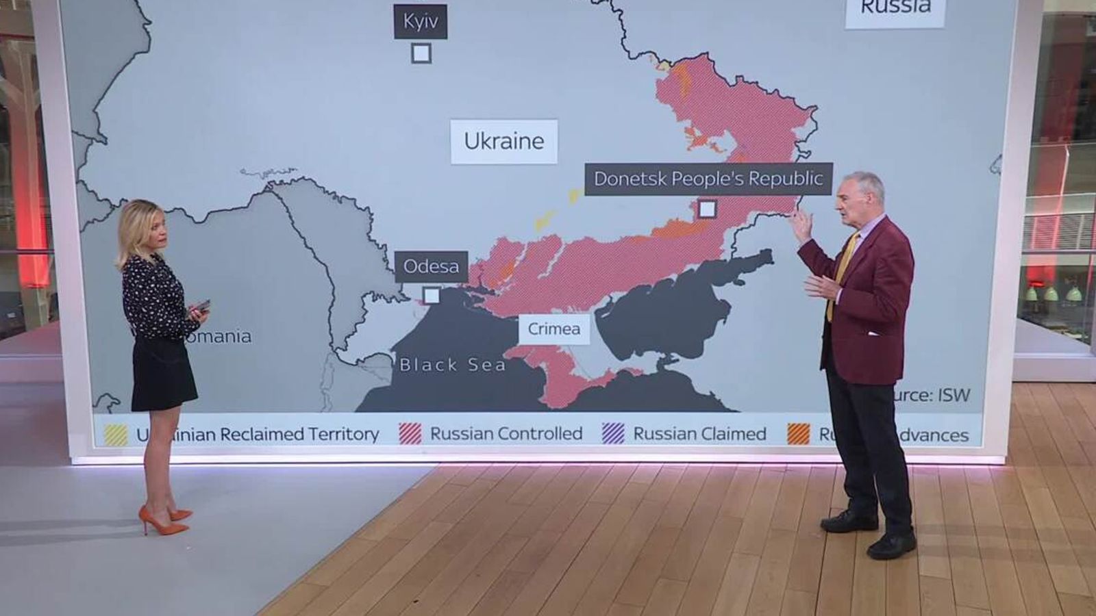 Russia taking 'political hostages' | World News | Sky News
