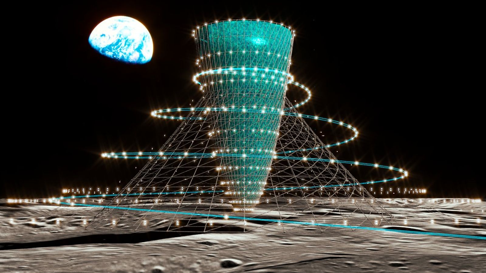 Ricercatori giapponesi rivelano strutture di gravità artificiale proposte per la Luna e Marte |  notizie di scienza e tecnologia