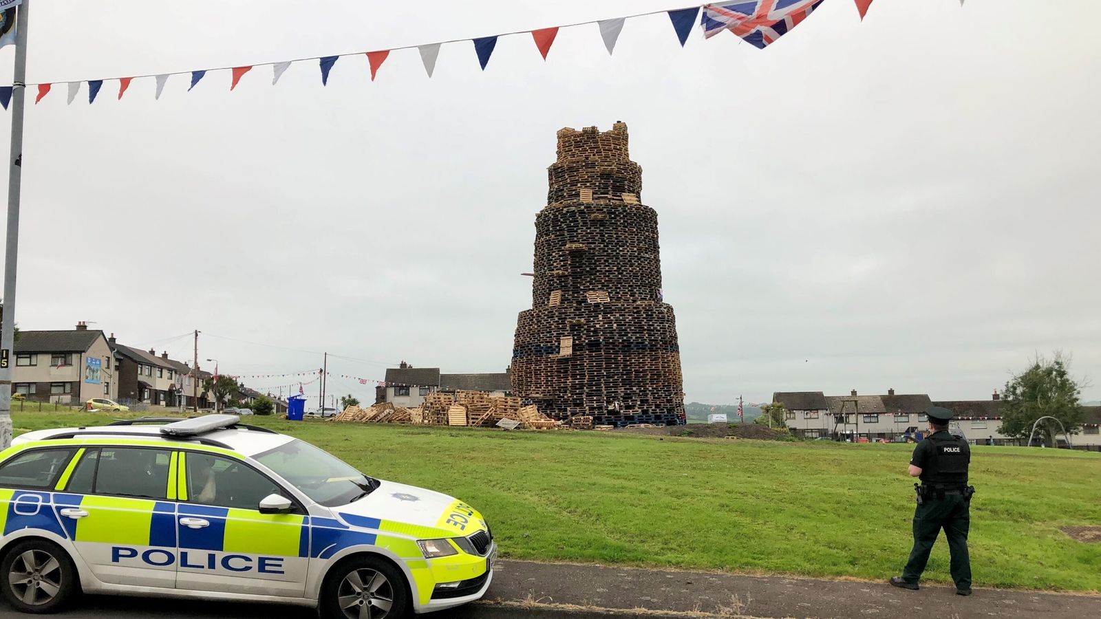 man-dies-after-falling-from-50ft-bonfire-in-northern-ireland-ahead-of-eleventh-night-celebrations