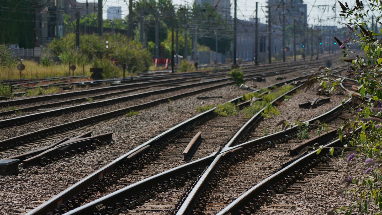 Most striking UK heatwave pictures from melting lights to wildfires