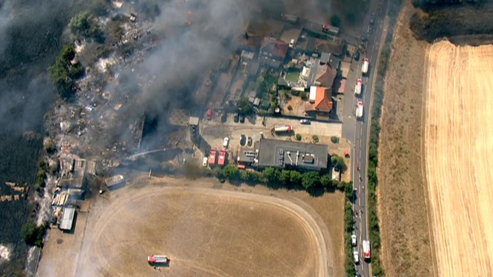 Major incident declared across London after 'huge surge' in fires and ...