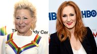 Bette Midler and JK Rowling 
 