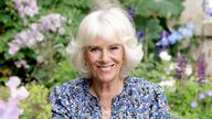 Undated handout photo issued by Clarence House of the Duchess of Cornwall posing for an official portrait to mark her 75th birthday, at her home in Wiltshire. Issue date: Saturday July 16, 2022.
