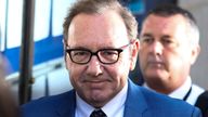 Actor Kevin Spacey arrives at the Central Criminal Court before attending a hearing over charges related to allegations of sex offences, in London, Britain, July 14, 2022. REUTERS/Maja Smiejkowska 