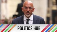 British new Chancellor of the Exchequer Nadhim Zahawi arrives for TV interviews, in London, Britain, July 6, 2022. REUTERS/Phil Noble