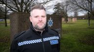 PC Steven Denniss has been named Britain&#39;s bravest police officer 