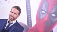 Ryan Reynolds promoting Deadpool 2. Pic: AP