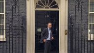 Simon Hart arrives in Downing Street