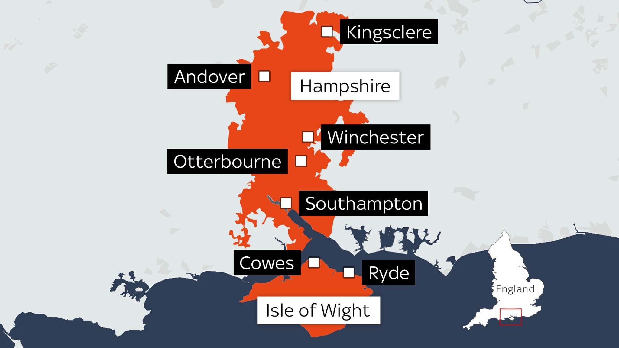 Hosepipe ban imposed on Hampshire and Isle of Wight after heatwave UK