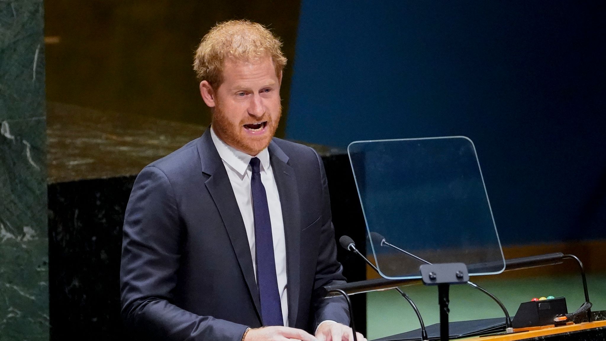 Prince Harry says 'this has been a painful year, in a painful decade' in  United Nations Mandela Day speech | UK News | Sky News