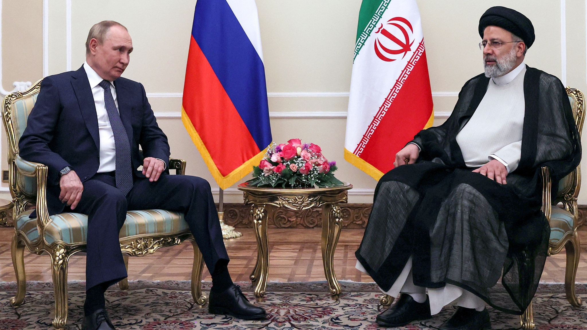 Putin visits Iran on first trip outside the former Soviet Union since Ukraine war