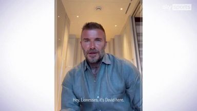 Beckham sends Lionesses good luck message for semi-final
