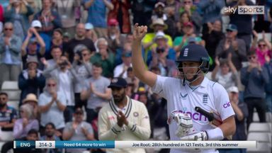 'Savour him, because he is special' - Root hits another century