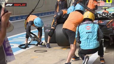 Pitlane issue for Norris