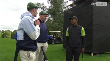 Tiger Woods meets the Limerick hurlers!