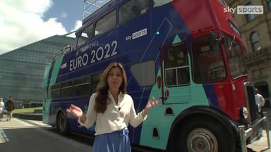 Introducing the Sky Sports News Women's Euros bus!