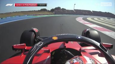 Ride on board for Leclerc's French GP pole lap