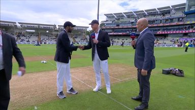England win the toss and choose to bowl