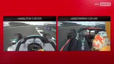 SkyPad: Hamilton v Verstappen in P2