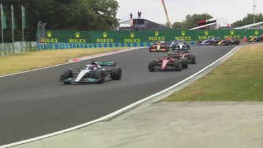 Russell holds off Ferraris as Albon brings out safety car
