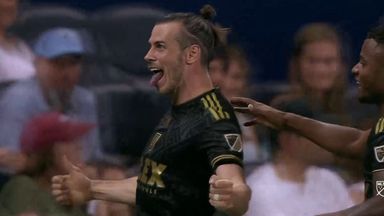 Bale scores first goal in MLS!