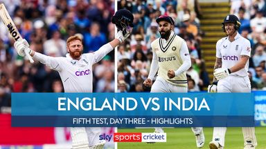 England vs India | Highlights: Fifth Test, Day 3