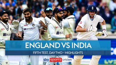 England vs India | Highlights: Fifth Test, Day 2