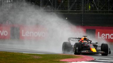 Silverstone gasps as Verstappen saves a huge spin!