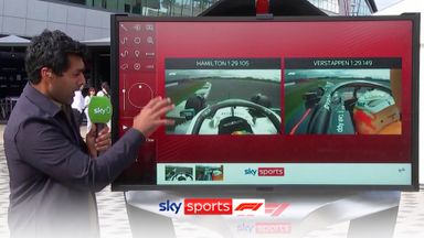 SkyPad: Hamilton vs Verstappen in P2