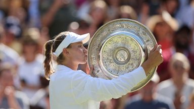 Rybakina proud of Wimbledon 'fairy tale'