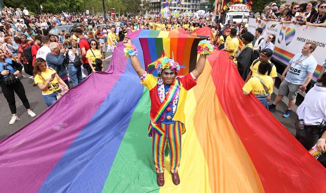 Pride in London: Thousands turn out in force as the capital celebrates 50 years since the first march for LGBTQ+ rights - Vimarsana News
