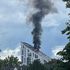 A flat in Bromley on fire. Pic: Joe Wells