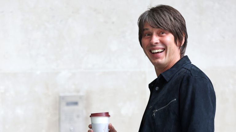 Professor Brian Cox arrives at BBC Broadcasting House in London, to appear on the BBC One current affairs programme, Sunday Morning. Picture date: Sunday May 22, 2022.