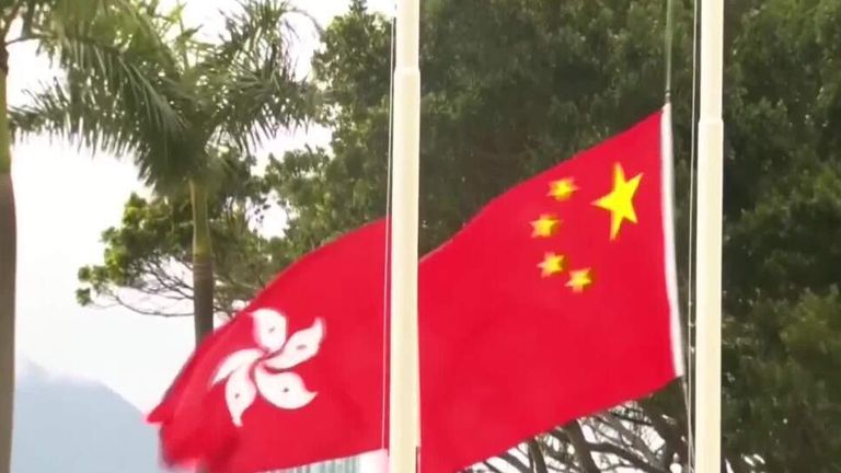 China&#39;s President has led celebrations to mark the 25th anniversary since the UK handed over Hong Kong to China.
