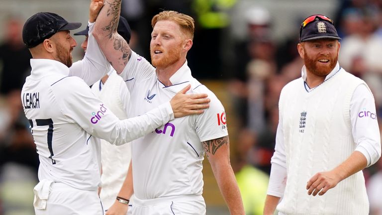Ben Stokes and Jack Leach (PA Images)