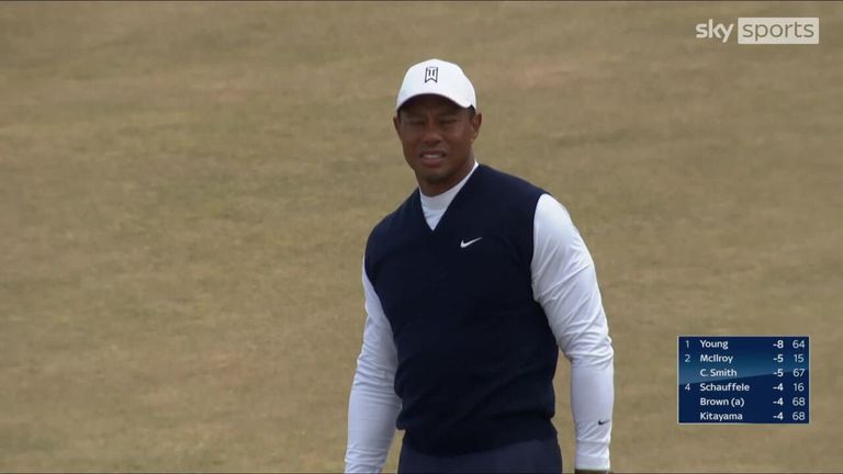 Woods makes nightmare start at The Open