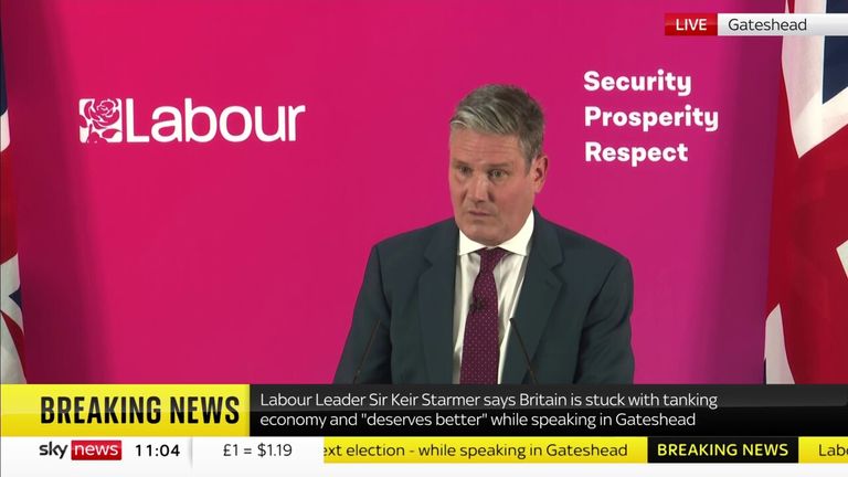 Starmer denies being ‘boring’ as he lays out Labour’s priority for next election
