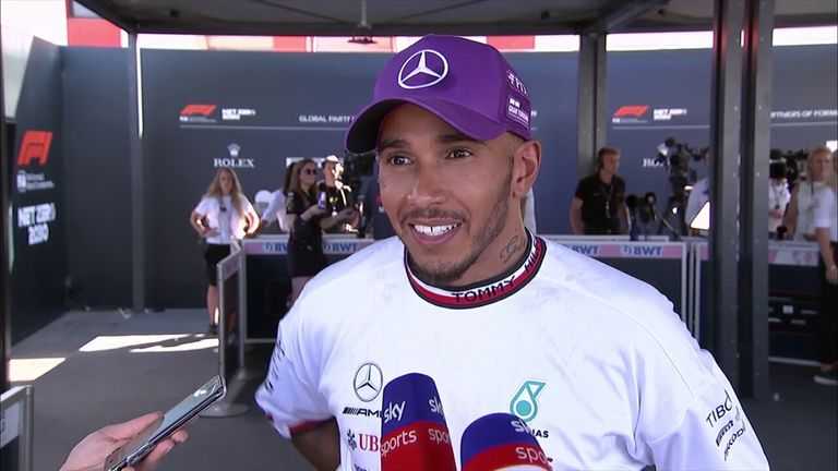 Lewis Hamilton: What a day, it's an incredible result for Mercedes ...