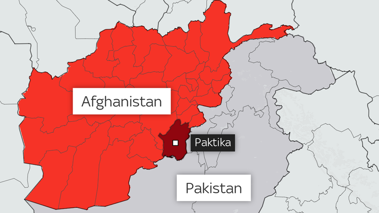 province of Paktika afghanistan earthquaje inzy 
