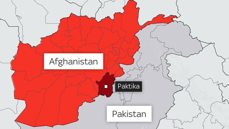 province de Paktika afghanistan earthquaje inzy 