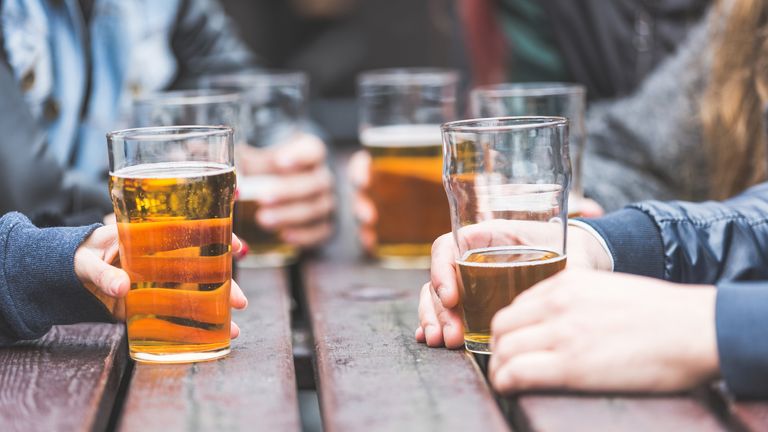 Drinking alcohol does not actually make people look more attractive, study suggests | Science & Tech News | Sky News