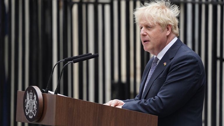 ‘Them’s the breaks’: Boris Johnson resigns as prime minister
