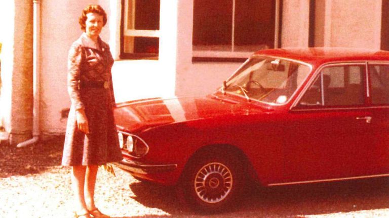 BEST QUALITY AVAILABLE Undated family handout photo of Brenda Venables beside a car while on holiday in Perthshire in Scotland. A jury at Worcester Crown Court is currently deliberating in the trial of her husband David Venables, 89, who denies her murder. Issue date: Thursday July 14, 2022.
