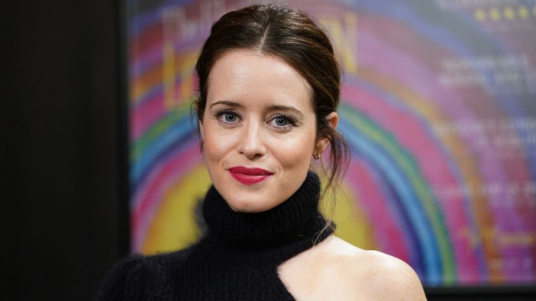 Cast member Claire Foy at a screening of The Electrical Life of Louis Wain at the Regent Street Cinema in London. Picture date: Sunday October 10, 2021.