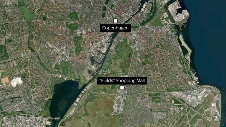 Three people killed in Copenhagen shopping mall shooting as 22-year-old suspect arrested