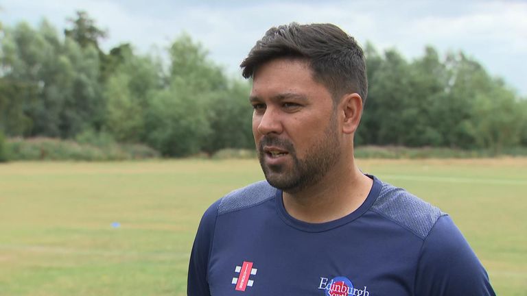 Former Scotland Cricket player Qasim Sheikh told Sky News he felt he was &#34;treated differently&#34; when entering the senior national team set-up.