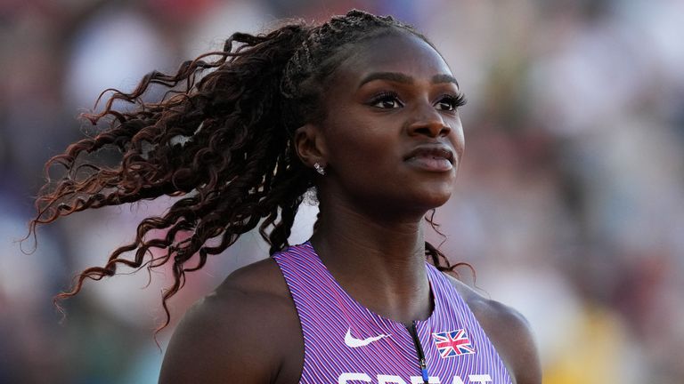 Great Britain&#39;s Dina Asher-Smith