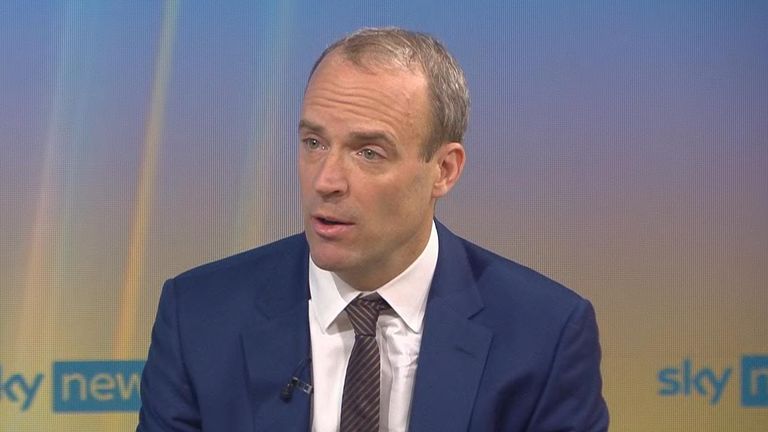 Dominic Raab talks about what he knew about Chris Pincher