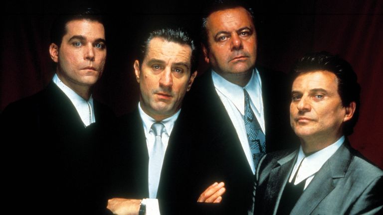 Pic: Moviestore/Shutterstock

Goodfellas, Ray Liotta, Robert De Niro, Paul Sorvino, Joe Pesci

1990